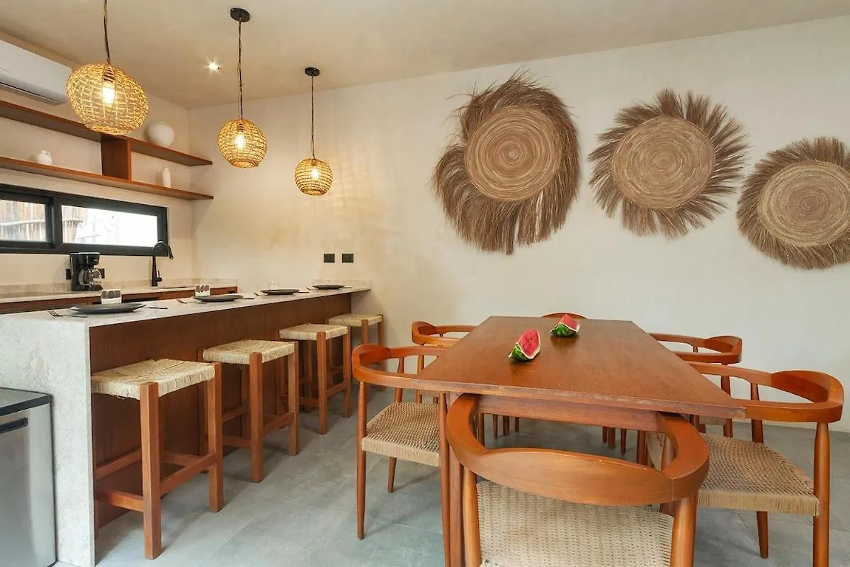 Villa 2 Bdr Bohemia Private Pool Yoga Relax تولوم 0*,  المكسيك
