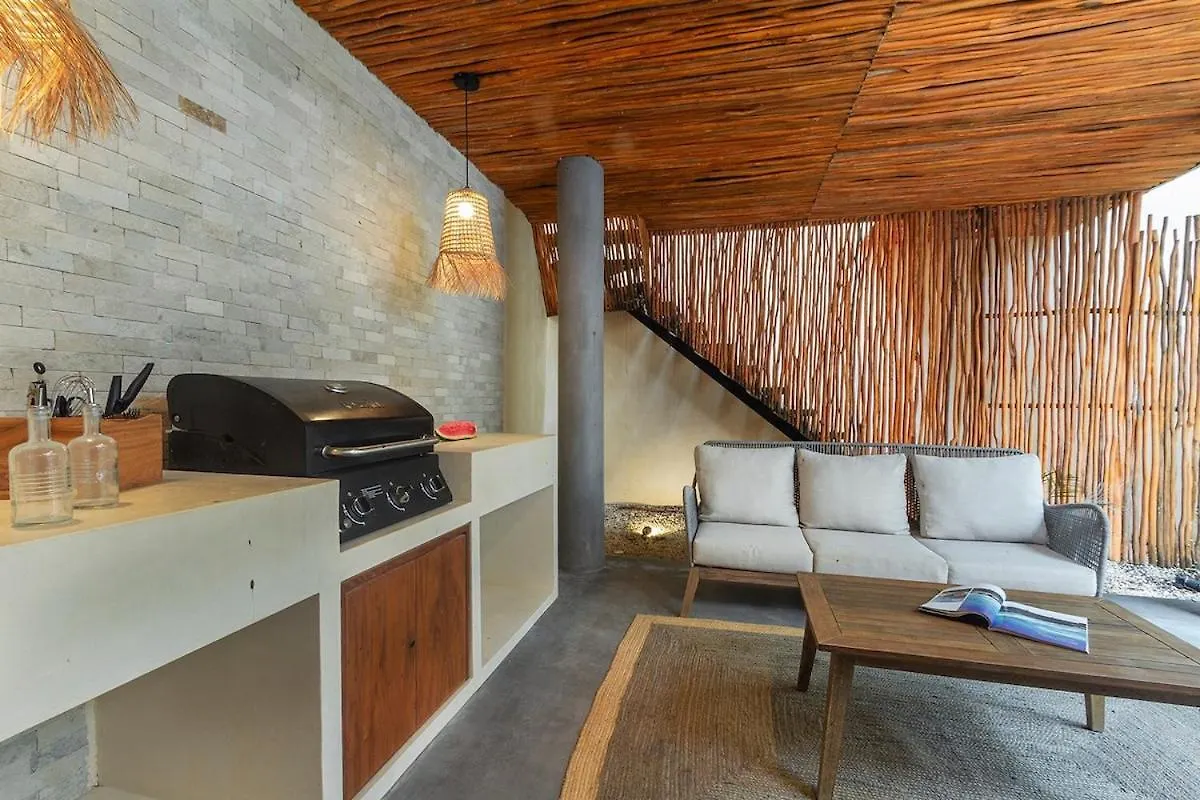 Villa 2 Bdr Bohemia Private Pool Yoga Relax تولوم